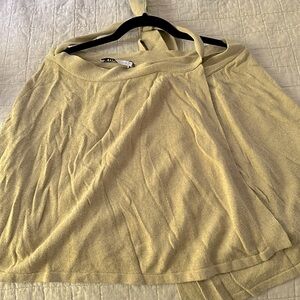 Zara wrap skirt